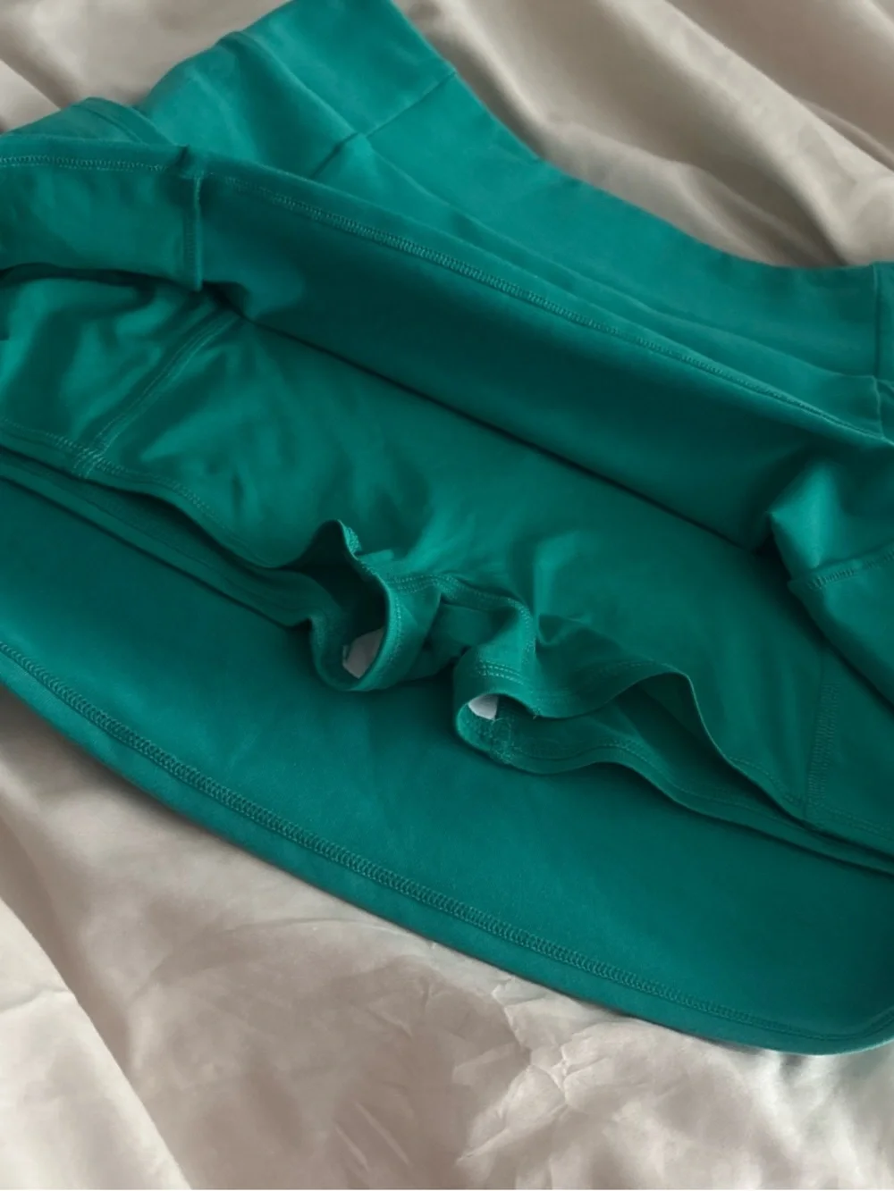 ALO Yoga Teal Mini Skirt